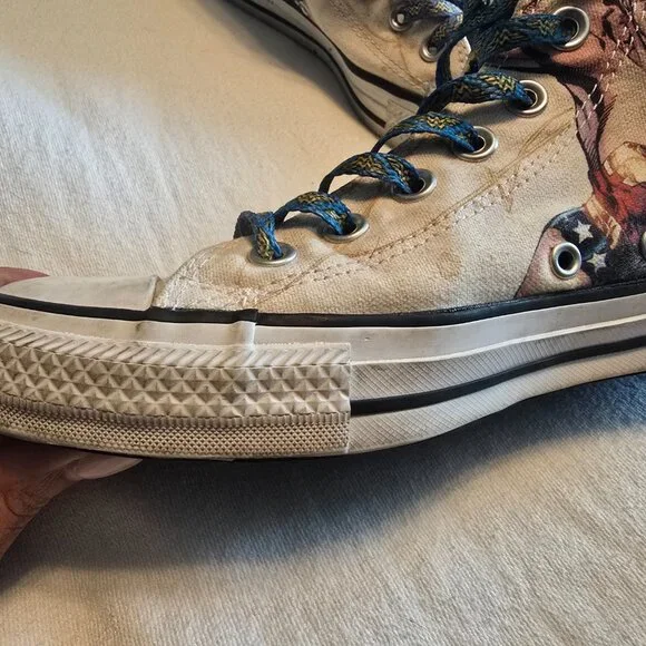 Converse Chuck Taylor All Star DC Comics Wonder Women Mens 8 Women 10 FUN! - Picture 6 of 15